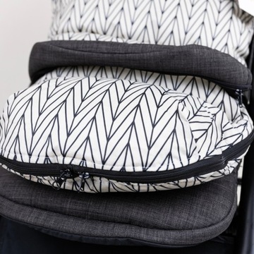 OTULACZ ŚPIWOREK NA ZIMĘ CIEPŁY MIĘSISTY NA SANKI DO FOTELIKA MIĘKKI ŚPIWÓR