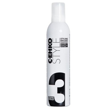 CEHKO Pianka do włosów stylizacji STRONG HOLD 3 Mocna 400ml