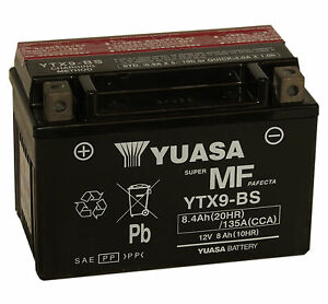 Akumulator Yuasa 12 V 8,4 Ah 135 A YTX9-BS