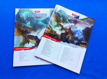 Стартовый набор D&D, издание ПОЛЬША (издательство Rebe) Dungeons & Dragons 5.0 UNIKAT