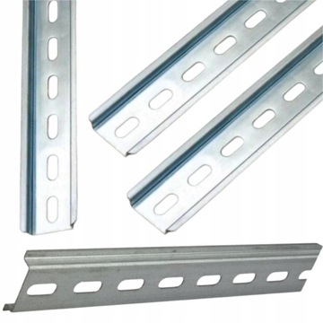 SZYNA MONTAŻOWA LISTWA PERFOROWANA TH 35 DIN 0,5M 35x7x500mm