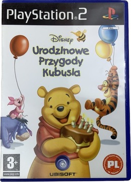 URODZINOWE PRZYGODY KUBUSIA PUCHATKA płyta bdb+ komplet PL PS2