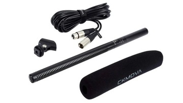 Кардиоидный направленный микрофон-пушка 38,5 см CKMOVA DCM1 PRO