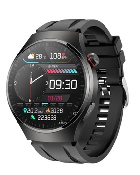 SMARTWATCH ECG Watch Монитор артериального давления с измерением уровня глюкозы HRV Состав крови PL