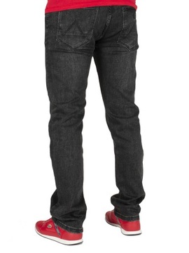 Spodnie męskie jeans W:35 94 CM L:32 czarne