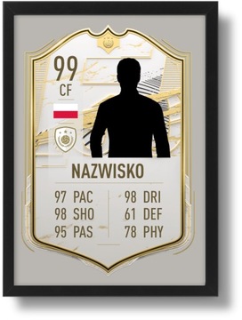 FIFA 22 Personalizowana karta FUT RAMKA A3
