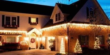 ICILS ГАРЛАНД ШТОР 500 LED ТЕПЛЫЙ БЕЛЫЙ ВСПЫШКА