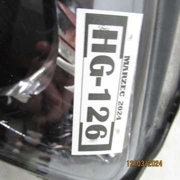 HG-126 SVĚTLO LEVÝ PŘEDNÍ SVĚTLOMET OBYČEJNÝ SKODA KAROQ 57B941015A