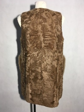 Kamizelka naturalna z karakuł „lis jenot” 65