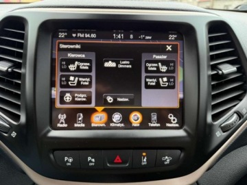 Jeep Cherokee V Terenowy 2.0 MJD 170KM 2015 Jeep Cherokee Limited Automat 4x4 Xenony Navi Kamera Skora Bezwypadkowy Gw, zdjęcie 15