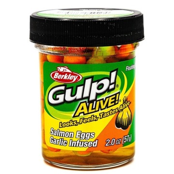 BERKLEY GULP ALIVE FLOATING SALMON EGGS ORANGE COMET