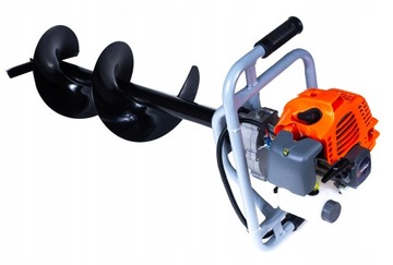 БЕНЗИНОВАЯ БУРА ДЛЯ ПОЧВЫ + 4 БУРА