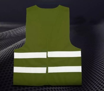 ДОРОЖНЫЙ ЖИЛЕТ С СИЛЬНЫМ СВЕТООТРАЖЕНИЕМ, ЖЕЛТЫЙ, 80 C