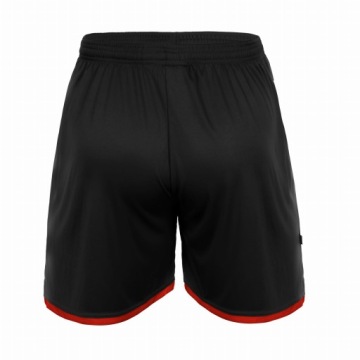 CRUDO SENIOR - Спортивные шорты - ЧерныйКрасный, XL