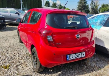Opel Karl 1.0 Ecotec 75KM 2017 Opel Karl 2017r, 1.0 Benzyna. Uszkodzony prawy przod. Poobijany. Benzyna, zdjęcie 3