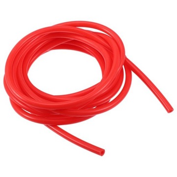 WĄŻ PODCIŚNIENIOWY SILIKONOWY 5mm CZERWONY - 5x9