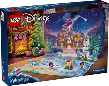 LEGO DISNEY PRINCESS 43253 KALENDARZ ADWENTOWY NA ROK 2024