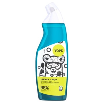 Yope Limonka Mięta Żel Czyszczenia Toalet 750ml