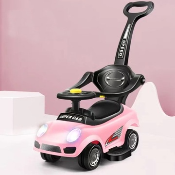 ПОЕЗДКА НА ПУШЕР-ХОДОКЕ 3в1 АВТОМОБИЛЬ БОЛЬШОЙ АВТОМОБИЛЬ СВЕТОДИОДНЫЙ АВТОМОБИЛЬ СО ЗВУКОМ