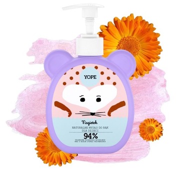 YOPE Mydło dla dzieci NAGIETEK 400ml
