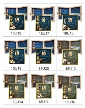 Денежная коробка, отличный подарок на 18 -й день рождения