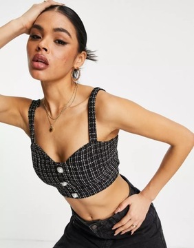 КОРСЕТ MISSGUIDED, ЧЕРНЫЙ 36 XBC