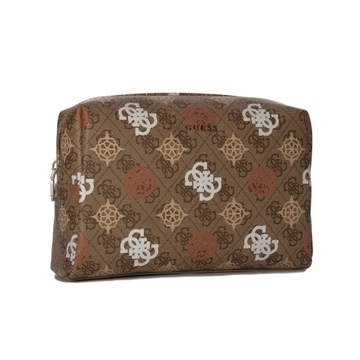 Guess Kosmetyczka damska podróżna beżowa BRM PW7444P4215-BRM