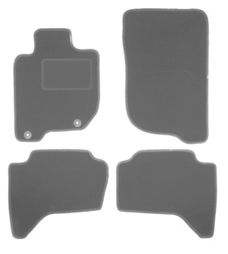 Grafitové autokoberce pro vůz Mitsubishi L200 IV pickup (2006-2015)