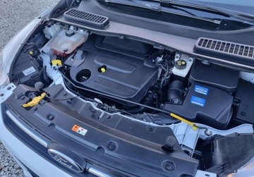 Ford Kuga II SUV 2.0 Duratorq TDCi 140KM 2013 Ford Kuga SLICZNA 2.0 TDCi Bogata Wersja ORYGINAL Zadbana 2013r WHITE 2.0, zdjęcie 11