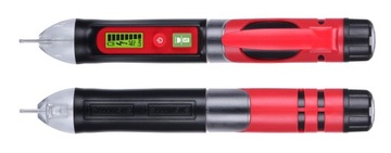 Тестер напряжения Фазовый тестер переменного тока 12-1000 В Бесконтактный светодиодный фонарик ЖК-сигнализация