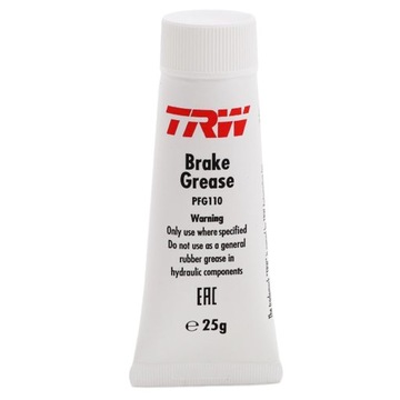 СМАЗКА для тормозных поршней TRW 25г (!) TRW LUC PFG110
