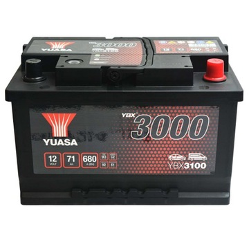 Yuasa YBX3100 12 В 71 Ач 650 А YBX 3100