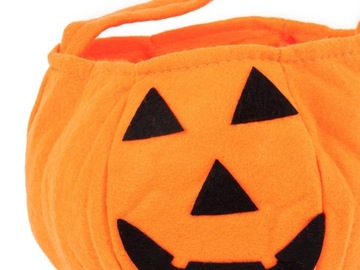ТЫКВЕННАЯ КОРЗИНА СЛАДОСТИ контейнер КОНФЕТЫ Хэллоуин