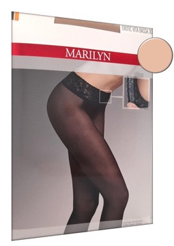 Rajstopy Marilyn EROTIC VITA BASSA 30 DEN BEIGE 3