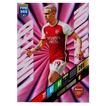 FIFA 365 2024 KARTA LIMITED EDITION LEANDRO TROSSARD ARSENAL