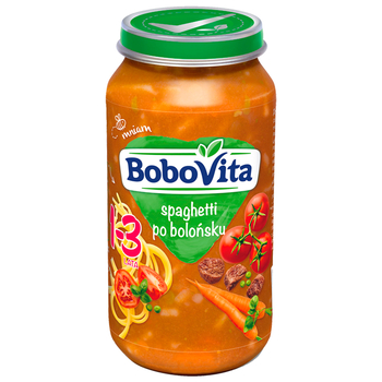BoboVita Spaghetti po bolońsku dla dzieci 1- 3 lata 250 g