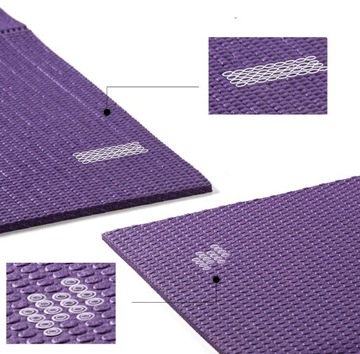 Avoalre MATA DO JOGI 173 X 61CM MIĘKKI I ANTYPOŚLIZGOWY GRANATOWY