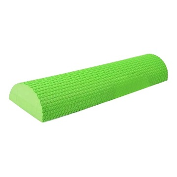 Wałek z pianki EVA o głębokości 1/2 do fizjoterapii, gęstość zielony, 30 cm