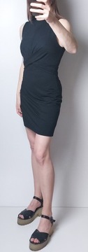H&M_czarna letnia sukienka z dżerseju_M