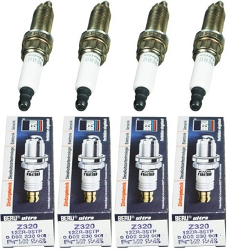 4X ŚWIECA ZAPŁONOWA BERU Z320 12ZR-8STP