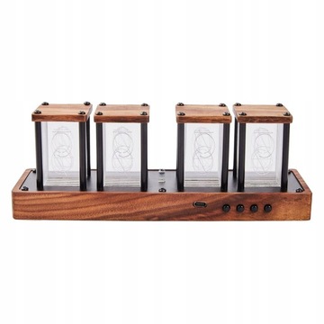 RGB Nixie Tube Clock LED na Budzik