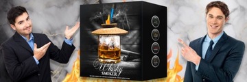 ZESTAW DO WĘDZENIA WHISKY DREWIENKA Prezent Święta