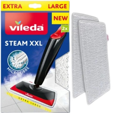 WYTRZYMAŁE WKŁADY DO MOPA PAROWEGO VILEDA XXL