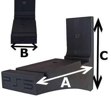 Wieszak ścienny Konsoli PlayStation 5 PS5 DIGITAL Solidny UCHWYT na ścianę