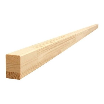KANTÓWKA SOSNOWA KLEJONA KANTÓWKI Z DREWNA KLEJONEGO 40x40x2600mm