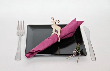 Кольца для салфеток, держатели для салфеток Новогодний подарок 4