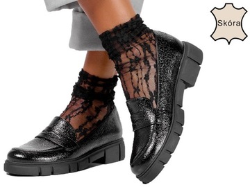 Мокасины лакированный польская кожаная кожа New R 39