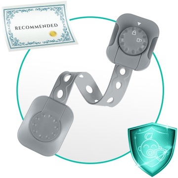 ZABEZPIECZENIE BLOKADA SZAFEK SZUFLAD DRZWI MEBLI PRZED DZIEĆMI 6szt