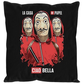 koszulka PODUSZKA dom z papieru el casa de papel