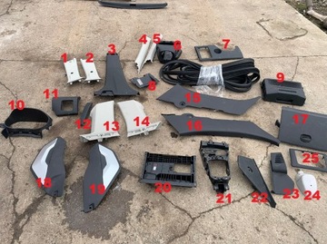 OSŁONA NAKŁADKA POSZYCIE WNĘTRZE PLASTIK DUSTER II